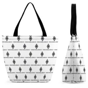 Monchengladbach Frauen Tragetasche Oxford-Stoff Einkaufsbeutel Tote Bag