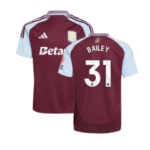 Aston Villa Leon Bailey 31 Home Trikot 2024-2025