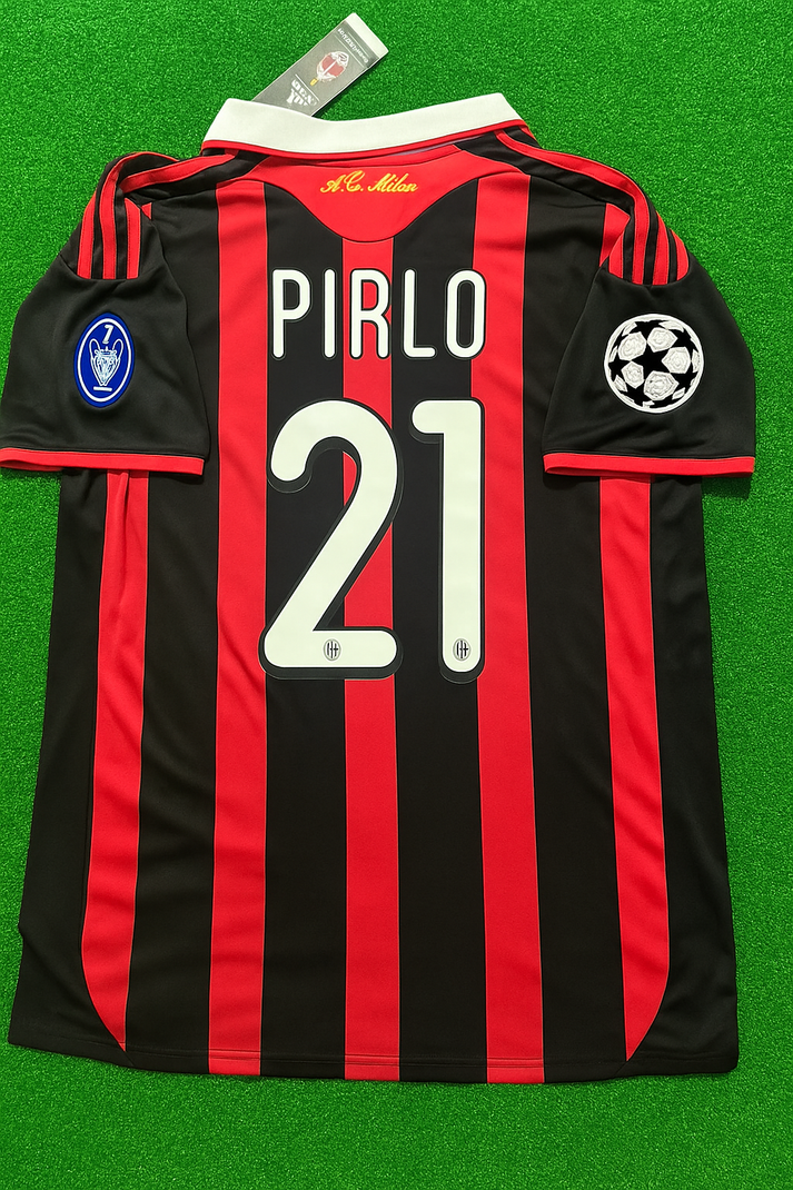 AC Mailand Andrea Pirlo 21 Home Retro Trikot 2009-2010