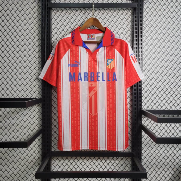 Atletico Madrid Retro Home Trikot 1994-1995