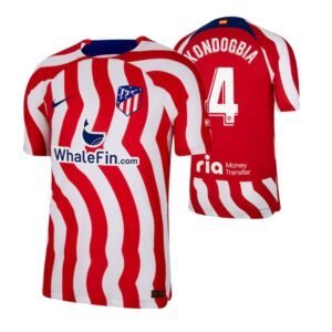 Atletico Madrid Geoffrey Kondogbia 4 Home Trikot 2022-2023