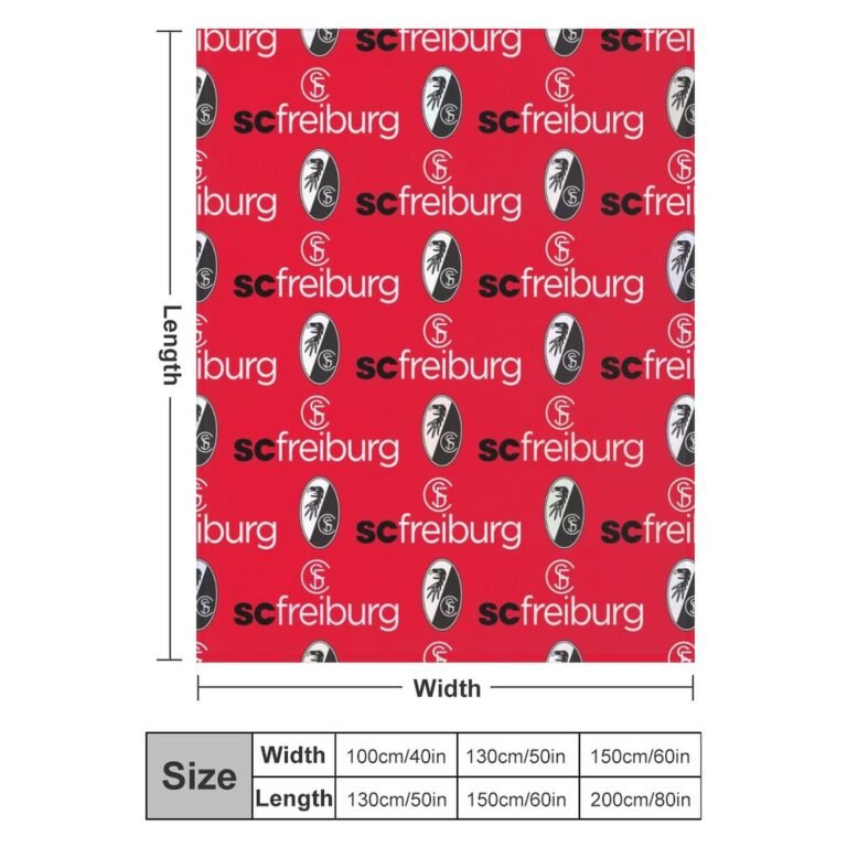 SC Freiburg Decken, Superweiche Decken, Verschiedene Größen Von Decken