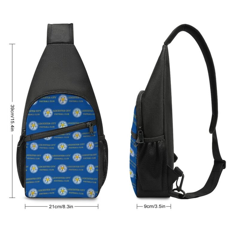 Leicester City Crossbody Backpack Leichte Umhängetaschen Sling-Rucksack