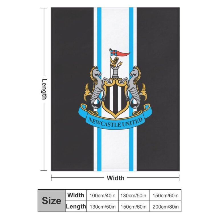 Newcastle United Decken, Superweiche Decken, Verschiedene Größen Von Decken