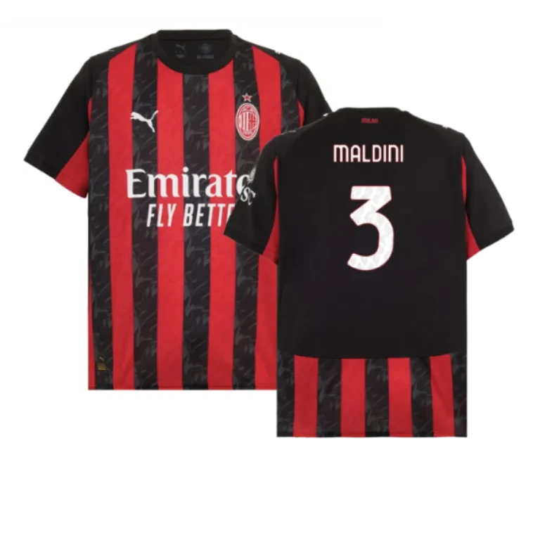 AC Mailand Paolo Maldini 3 Home Trikot 2025-2026