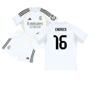 Real Madrid Endrick 16 Heimtrikot Kinder 2025-2026