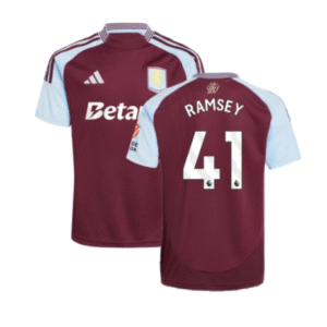 Aston Villa Jacob Ramsey 41 Home Trikot 2024-2025