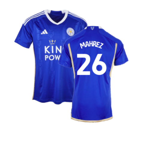 Leicester City Riyad Mahrez 26 Home Trikot 2023-2024
