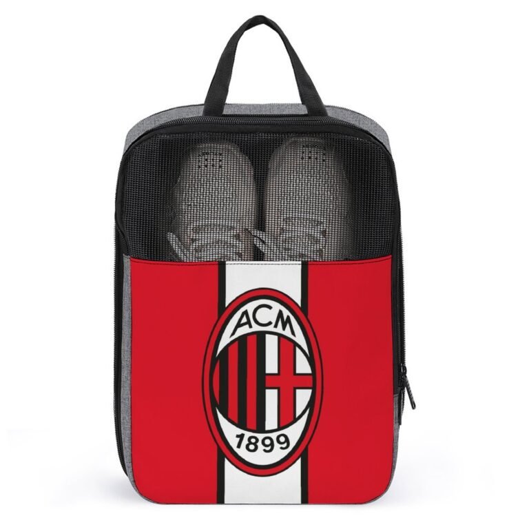 AC Mailand Reise Schuhbeutel Schuhkarton Ist Geeignet Für Reisen, Sportler Tänzer, Etc.