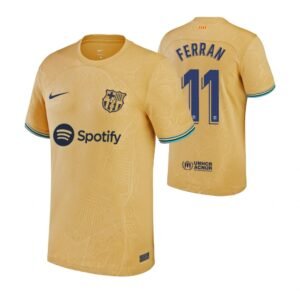 FC Barcelona Ferran Torres 11 Away Trikot 2022-2023