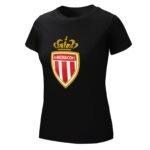 AS Monaco Damen Kurzarm Rundhals T-Shirt Casual Sommer Tops