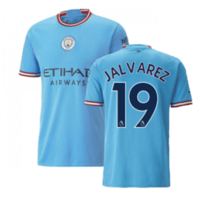 Manchester City Julián Álvarez 19 Home Trikot 2022-2023
