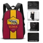 AS Rom Student Schulranzen Lunchbag Stifttasche Kombination