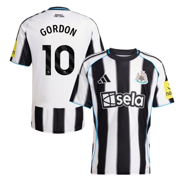 Newcastle United Anthony Gordon 10 Home Trikot 2025-2026