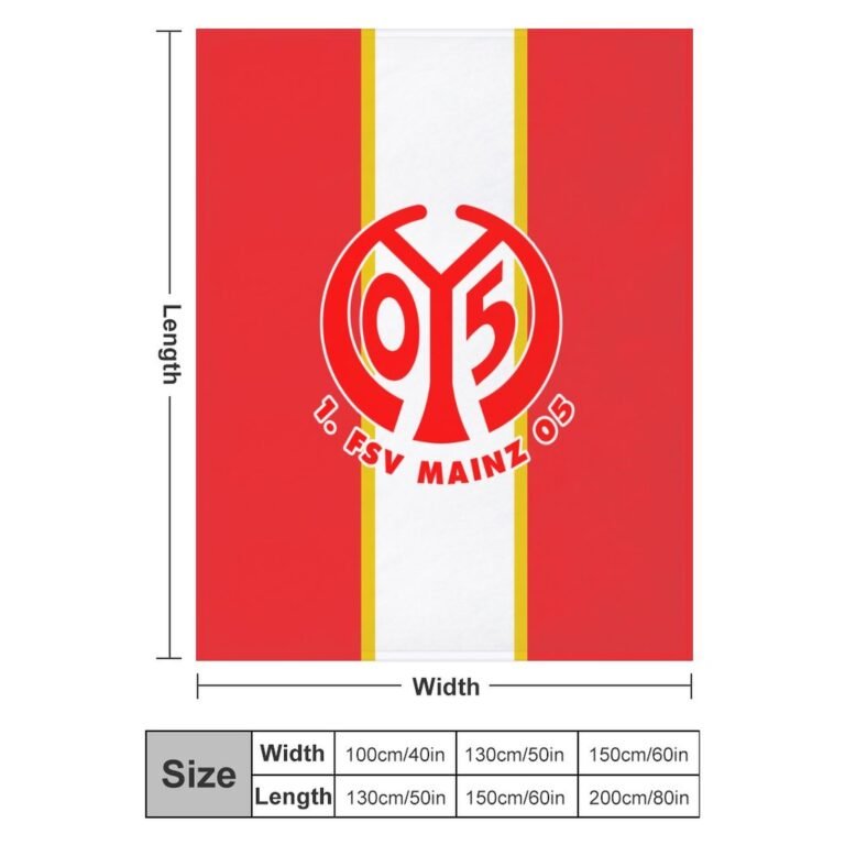 Mainz 05 Decken, Superweiche Decken, Verschiedene Größen Von Decken