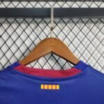 FC Barcelona Langarm Home Trikot 2023-2024 - Blau