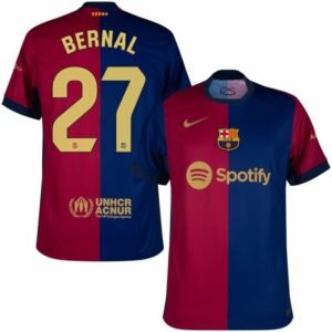 FC Barcelona Marc Bernal 27 Home Trikot 2024-2025