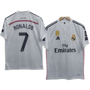 Real Madrid Cristiano Ronaldo 7 Retro Home Trikot 2014-2015