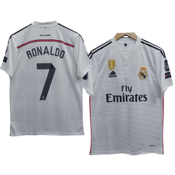 Real Madrid Cristiano Ronaldo 7 Retro Home Trikot 2014-2015