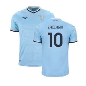 Lazio Rom Mattia Zaccagni 10 Home Trikot 2024-2025