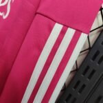 Real Madrid Retro Langarm Away Trikot 2014-2015 - Rosa