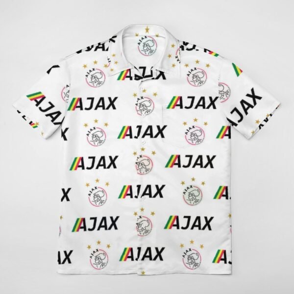 Ajax Kurzärmelige Herrenhemden, Passform Sommer Kurzarm Casual Button-Down Hemden