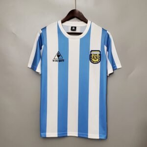 Argentinien Home Retro Trikot WM 1986