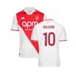 AS Monaco Aleksandr Golovin 10 Home Trikot 2024-2025