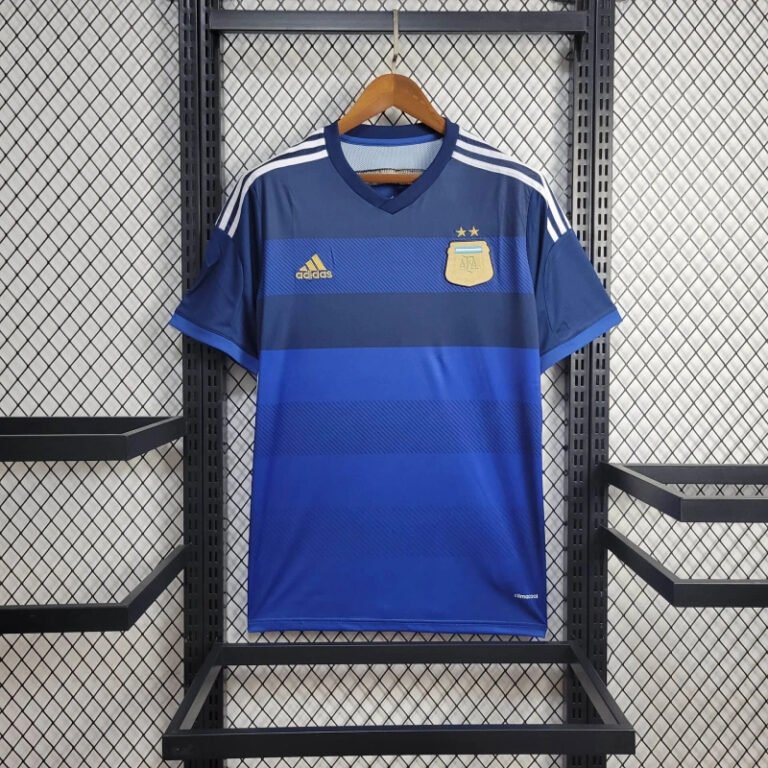 Argentinien Away Retro Trikot WM 2014