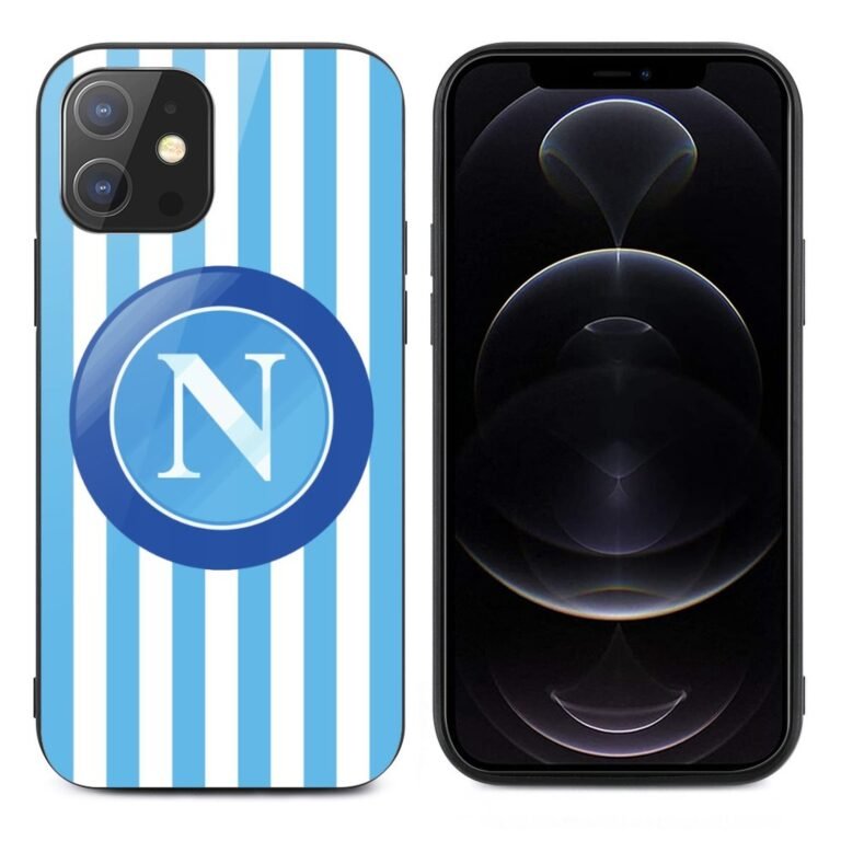 SSC Neapel Stoßfest Glaskasten Handyhüllen & Cover Für IPhone 12