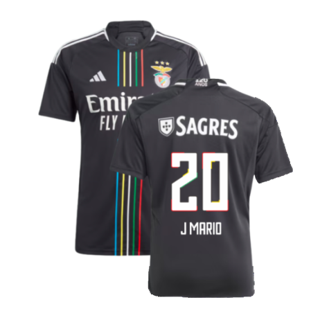 SL Benfica João Mário 20 Away Trikot 2023-2024