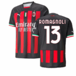 AC Mailand Alessio Romagnoli 13 Home Trikot 2022-2023