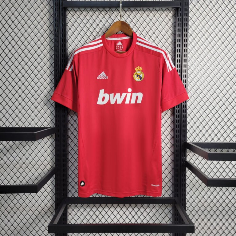 Real Madrid Retro Away Trikot 2011-2012 - Rot