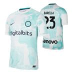 Inter Mailand Nicolo Barella 23 Away Trikot 2022-2023
