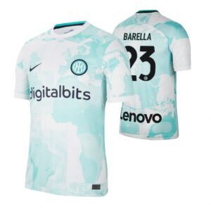 Inter Mailand Nicolo Barella 23 Away Trikot 2022-2023