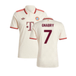 FC Bayern München Serge Gnabry 7 Third Trikot 2024-2025
