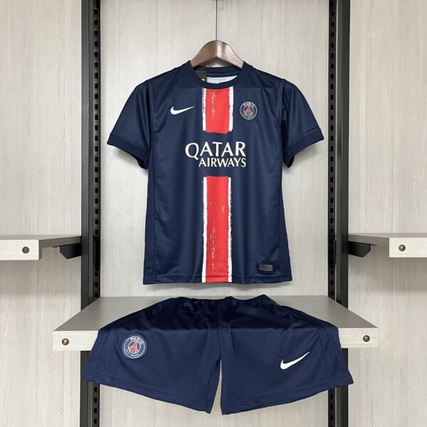 PSG Kylian Mbappe 7 Heimtrikot Kinder Mini Kit 2024-2025