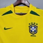 Brasilien Home Retro Trikot WM 2002