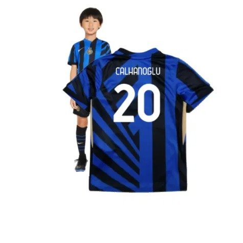 Inter Mailand Hakan Calhanoglu 20 Heimtrikot Kinder 2024-2025 Inter Mailand Hakan Calhanoglu 20 Heimtrikot Kinder 2024-2025