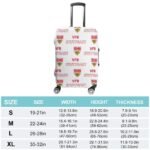 VfB Stuttgart Gepäckschutz Elastisches Design Staubdicht Und Anti-Kratz-Gepäckhülle