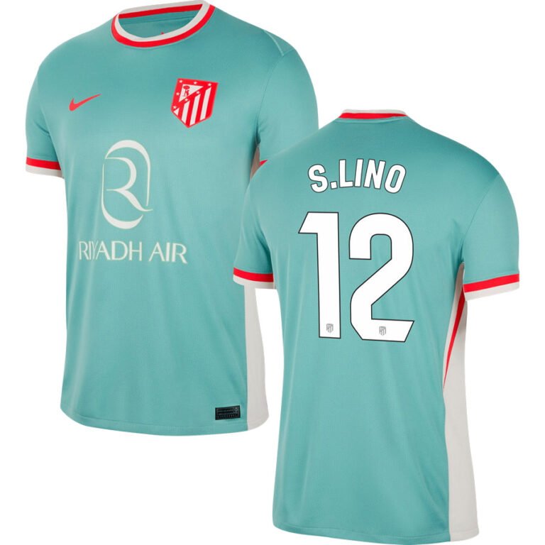 Atletico Madrid Samuel Lino 12 Away Trikot 2024-2025