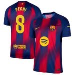 FC Barcelona Pedri 8 Home Trikot 2025-2026
