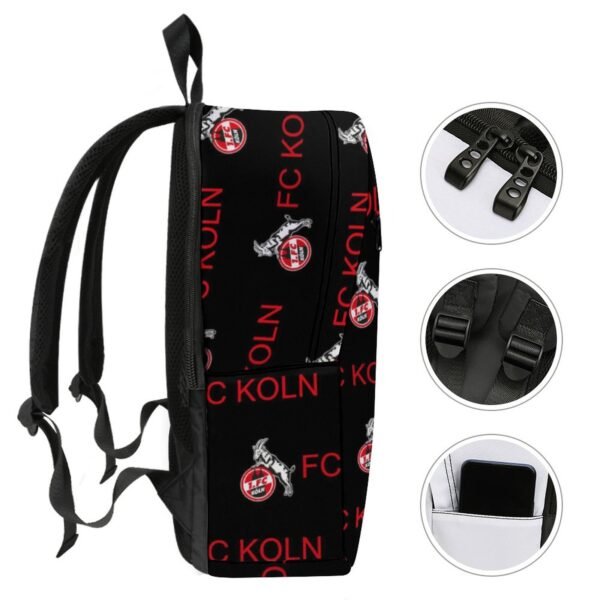 FC Köln Unisex Backpack Rucksack Outdoor Wanderrucksack