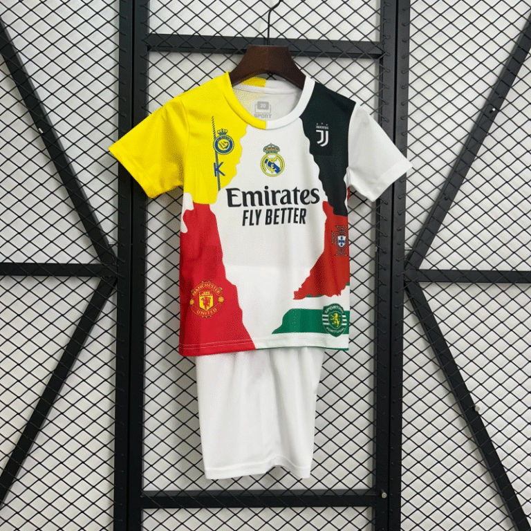 Cristiano Ronaldo Karriere Team Limitierte Kinder Sondertrikot 2025-2026