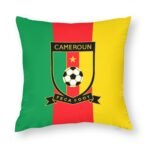 Kamerun Dekorative 4er Set Kissenbezüge Kissenhülle Sofakissen Bezug