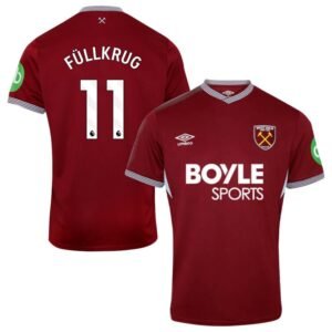 West Ham United Niclas Füllkrug 11 Home Trikot 2025-2026