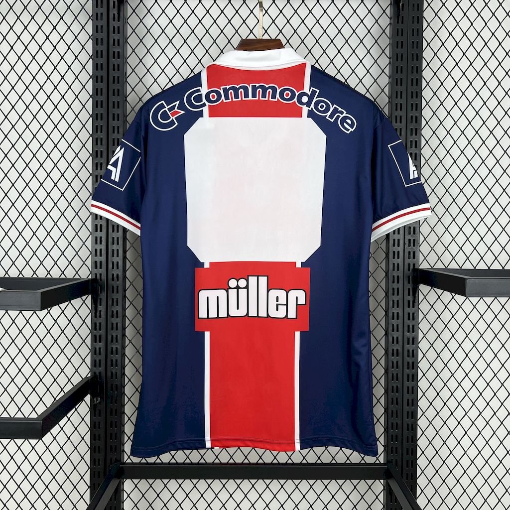 Paris Saint-Germain Retro Home Trikot 1991-1992 Paris Saint-Germain Retro Home Trikot 1991-1992