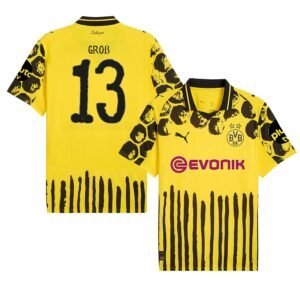 Borussia Dortmund X KidSuper Pascal Groß 13 Home Trikot Klub WM 2025