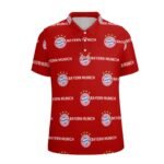 Bayern München Herren-Polohemd Mode-T-Shirt Freizeit-T-Shirt