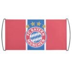 Bayern München Transparente Beim Fußballspiel, Fans Schwenken Fahnen